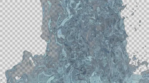 Waterfilling a Rectangular Cup 库存影片 64621990