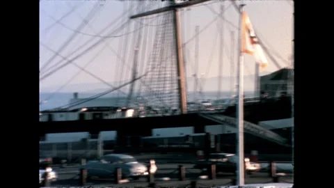 Waterfront Archway Stock Footage 276292069