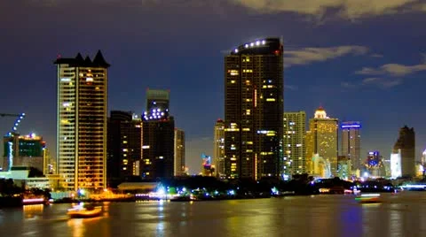 Waterfront buildings. 動画素材 11890995