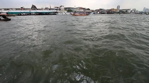 Waterfront environment. Video stock 4749120