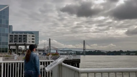 Waterfront Stock Footage 138474866