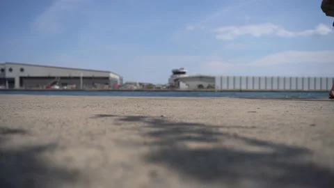 Waterfront ground view Stock Footage 133849829