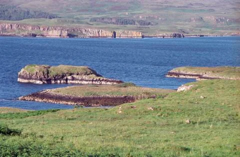 Waterfront of the Hebrides, A.D. Stock Photos