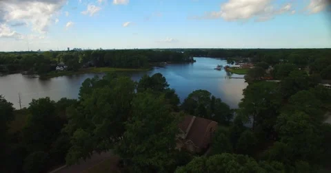 Waterfront living Stock Footage 56833551