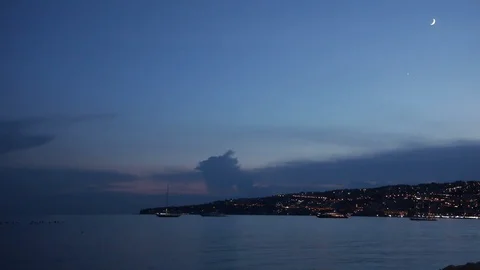 Waterfront naples Video stock 128453160