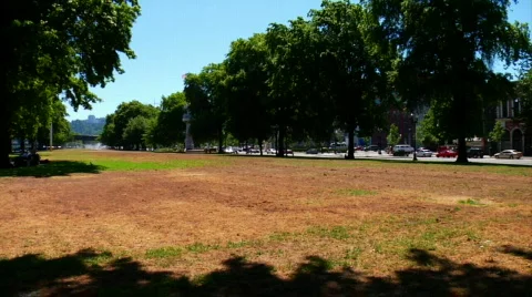 Waterfront Park 2 Stock Footage 313646