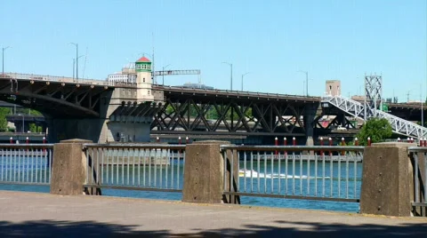 Waterfront Park Stock Footage 313640