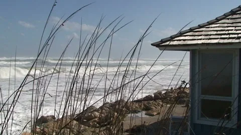 Waterfront Property Stock Footage 7902027