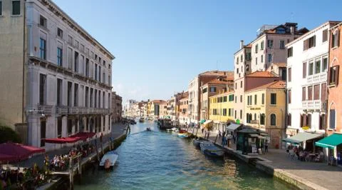 Waterfront Venice Stock Photos