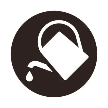 Watering can icon Stock Illustration