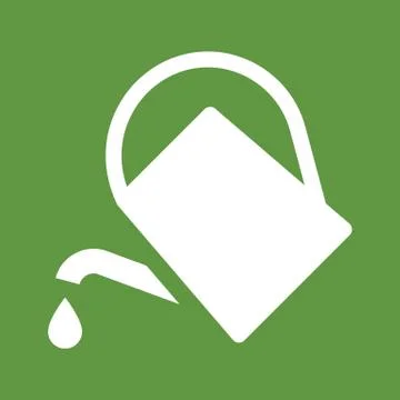 Watering can icon Stock Illustration