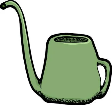 Watering Can Stock Illustration