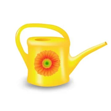 Watering Can Stock Illustration