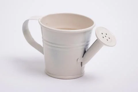 Watering can on a white background Stock Photos