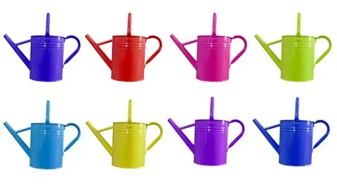 Watering cans Stock Photos