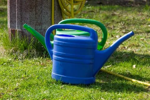 Watering cans Foto stock