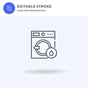 Watering icon vector, filled flat sign, solid pictogram isolated on white, logo 스톡 일러스트