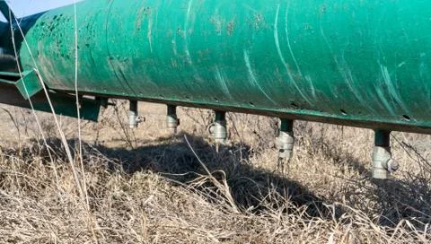 Watering machine for the field Stock Photos