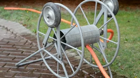 Watering system Stock Footage 12626132