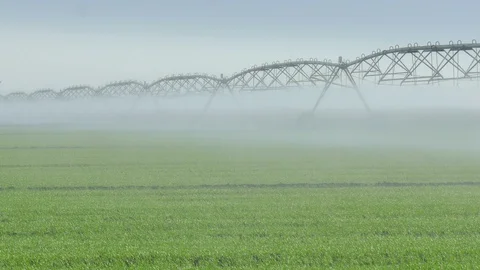 Watering System Stock Footage 99229615
