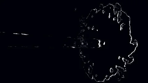 Waterjet Stock Footage 76979547