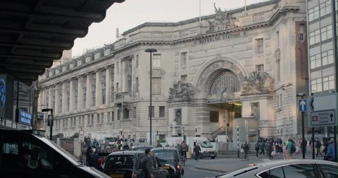 Waterloo Station in 4K ProRes422 #1 Stock Footage