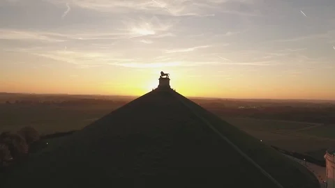 Waterloo statue Stock Footage 100330485