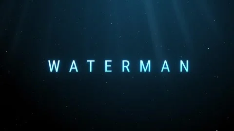 Waterman Superhero Title Intro Stock After Effects