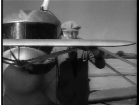 Waterman Whatsit Flying Car Invention 1934 Stock Footage