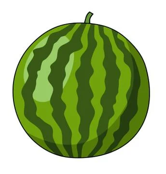 Watermellon Stock Illustration