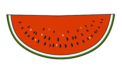 Watermellon Stock Illustration