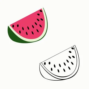 Watermelon 15 Иллюстрация