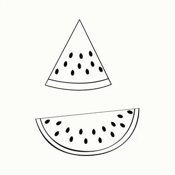 Watermelon 16 Illustrazione stock