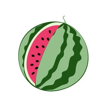 Watermelon 8 Иллюстрация