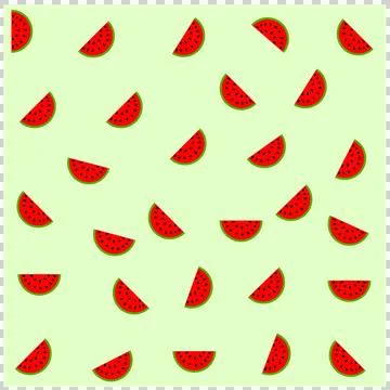 Watermelon background Stock Illustration