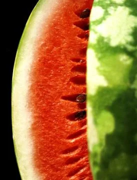 Watermelon close up Stock Photos