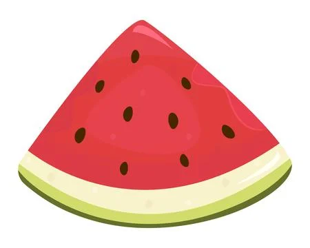 Watermelon color vector illustration Stock Illustration