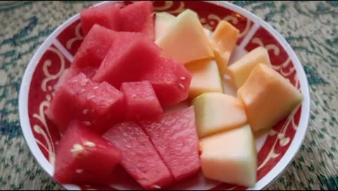 Watermelon dan melon Stock Footage 270881569