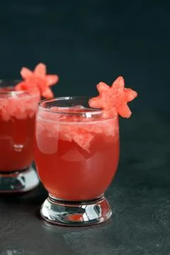 Watermelon drink Stock Photos