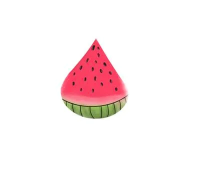 Watermelon drop Stock Illustration