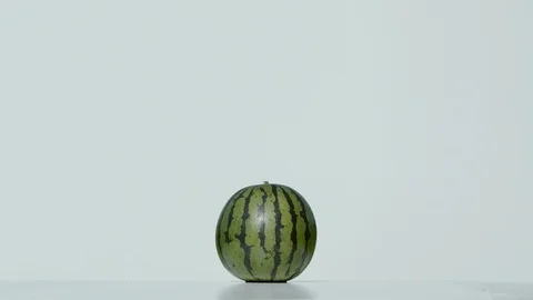 Watermelon explosion, Ultra Slow Motion Stock Footage