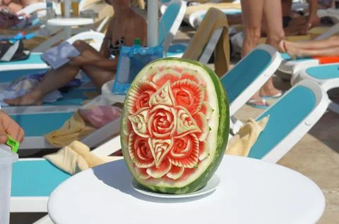Watermelon flower Stock Photos