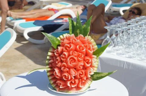 Watermelon flower Stock Photos