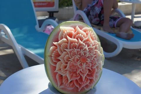 Watermelon flower Stock Photos