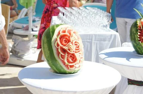 Watermelon flower Stock Photos