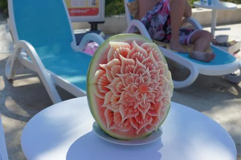 Watermelon flower Stock Photos