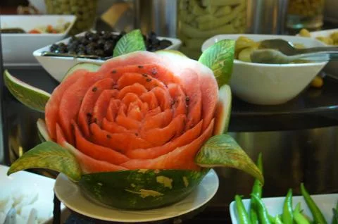 Watermelon flower Stock Photos