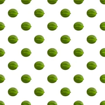 Watermelon fruit pattern seamless repeat background artwork Stock Illustration