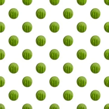 Watermelon fruit seamless pattern wrapping paper background Stockillustratie