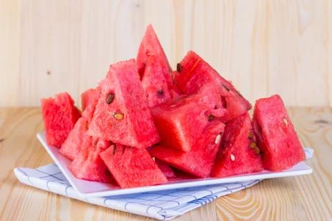 Watermelon fruit is sweet. Foto stock